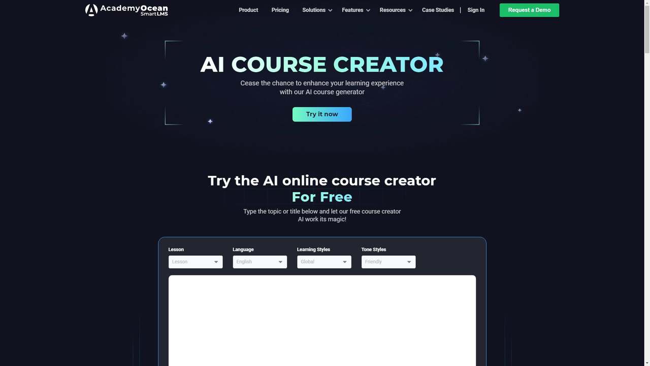 AI Course Creator 截图