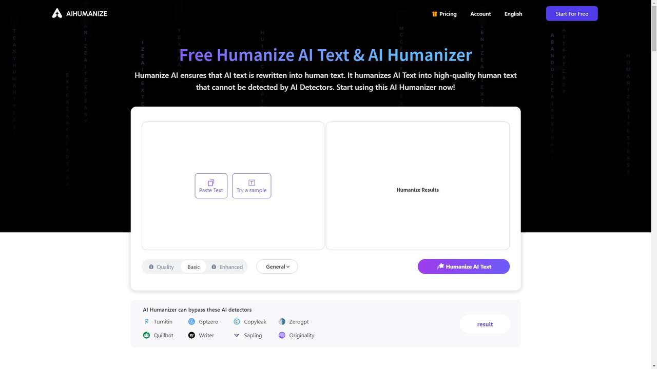AI Humanizer 截图