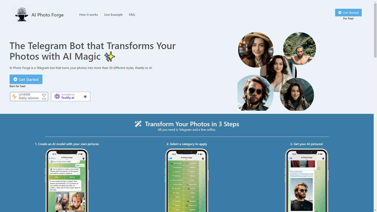 AI Photo Forge 截图