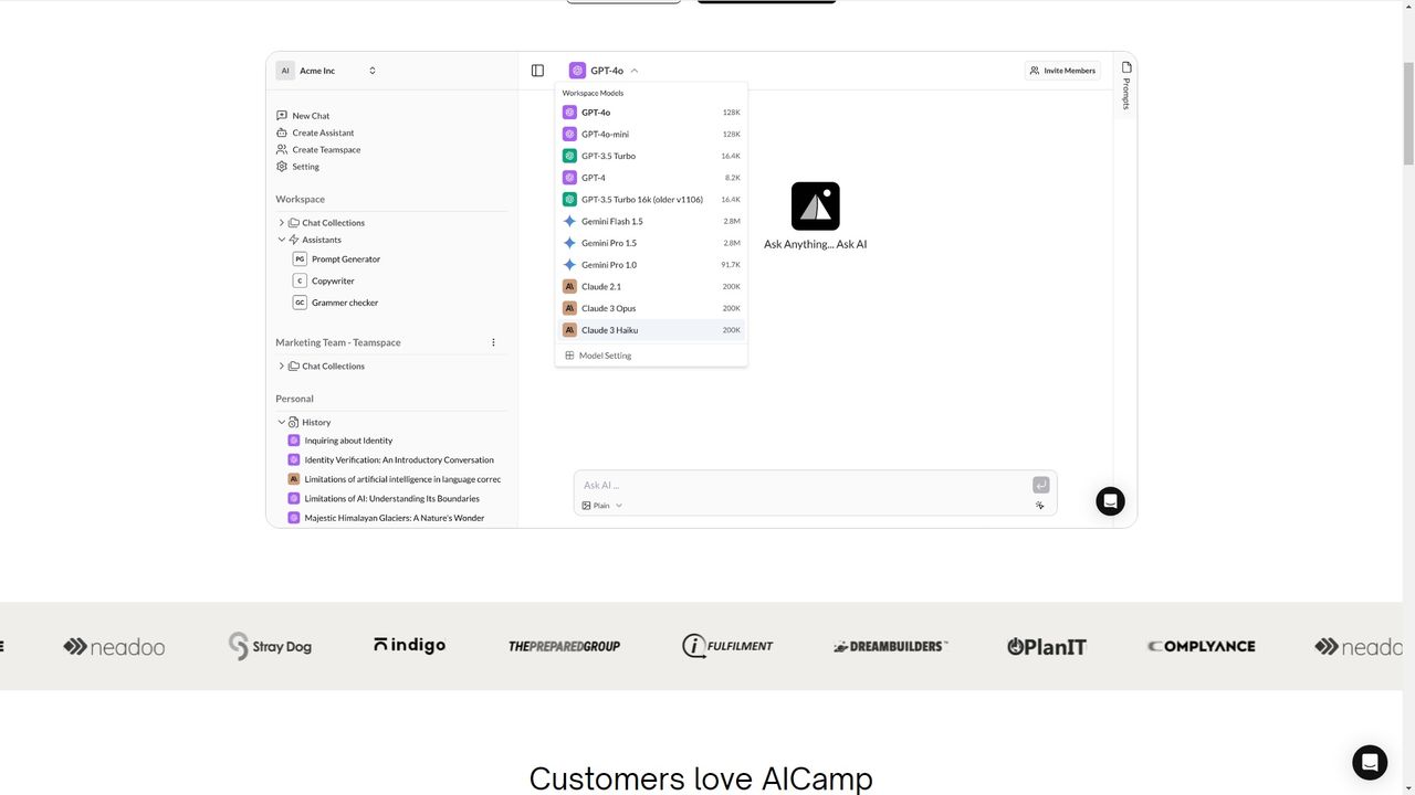 AICamp 截图