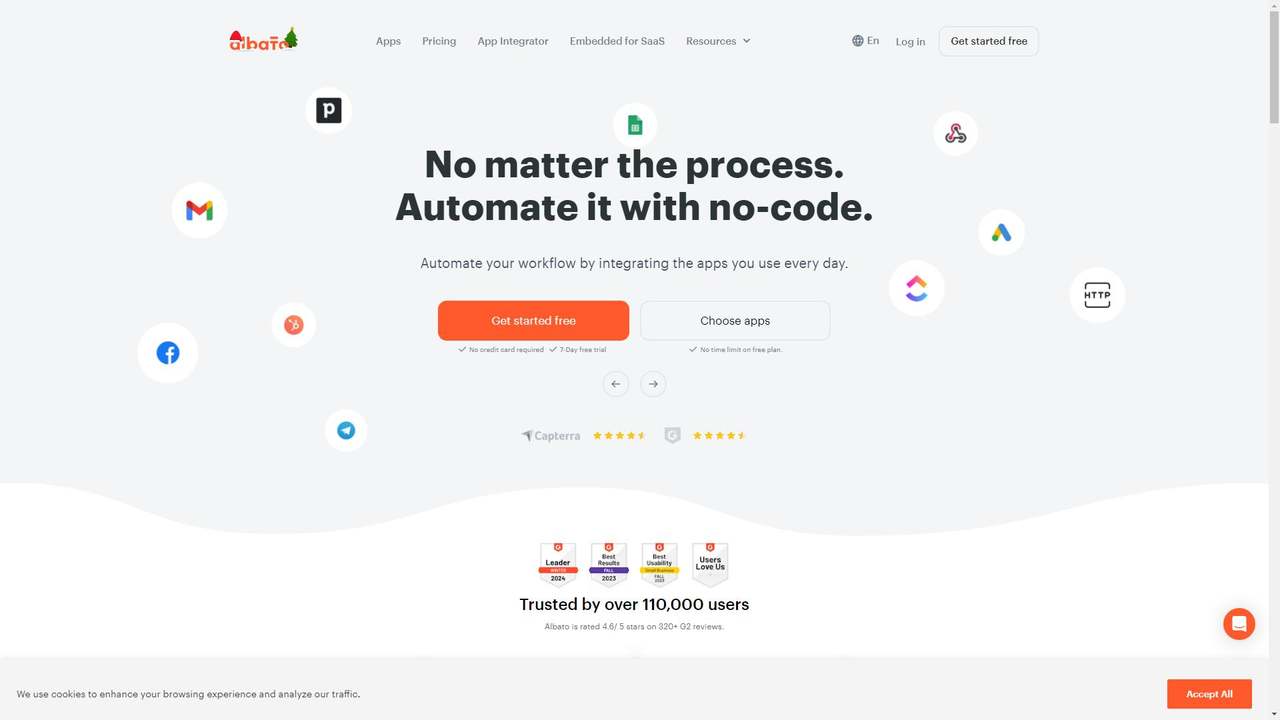 Albato 截图