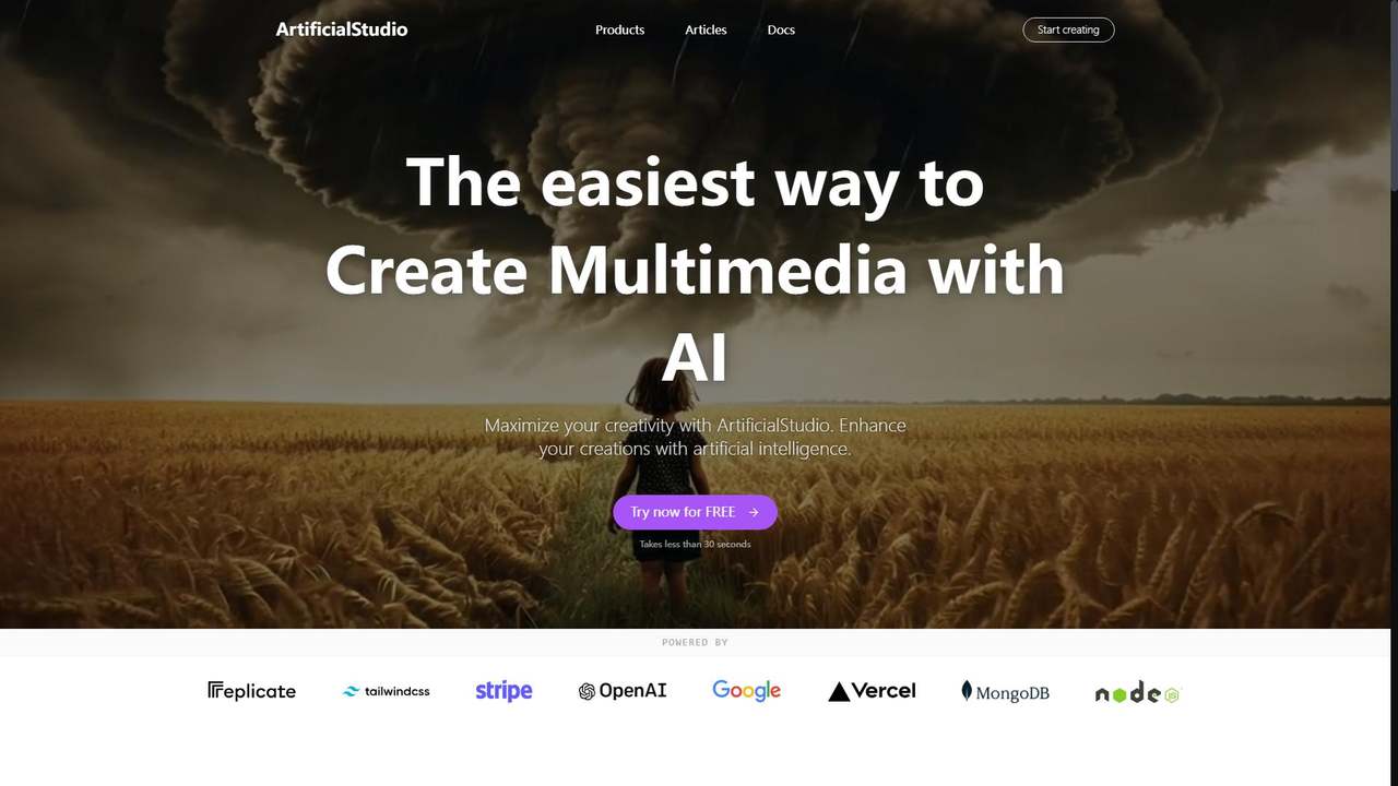 ArtificialStudio 截图