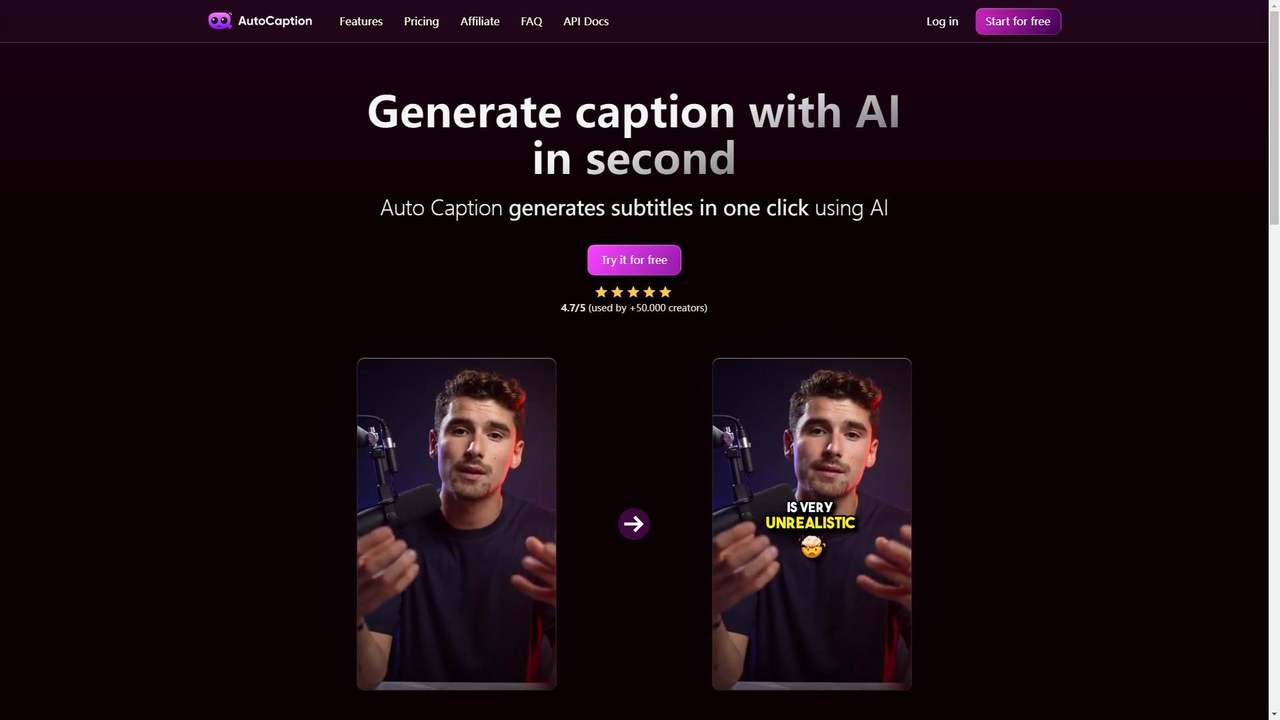 AutoCaption 截图