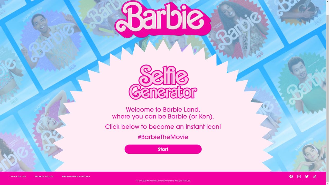 Barbie Selfie AI 截图