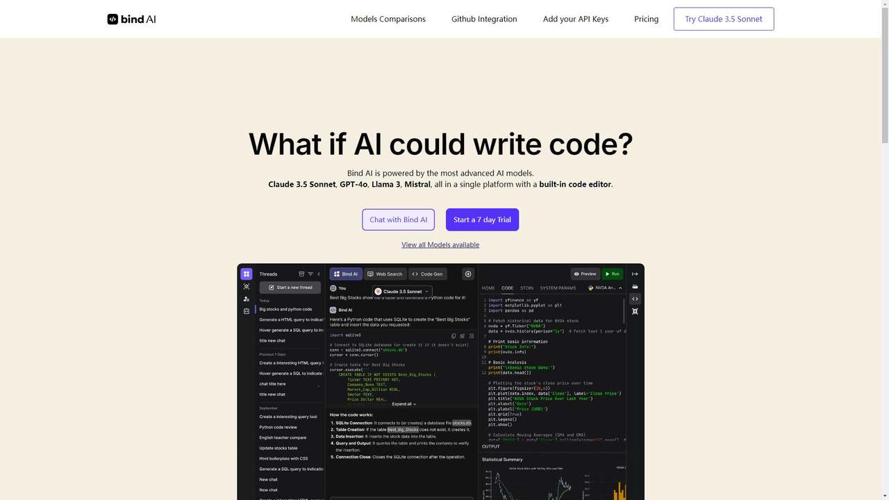 Bind AI 截图
