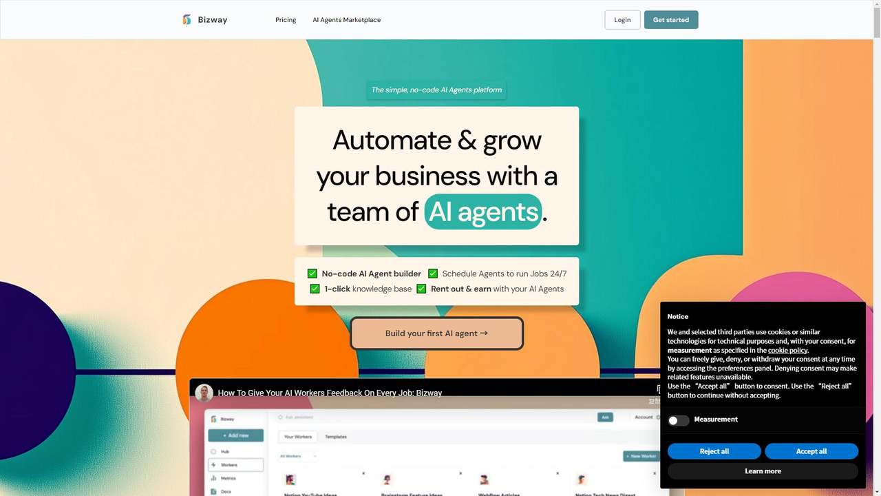 Bizway 截图