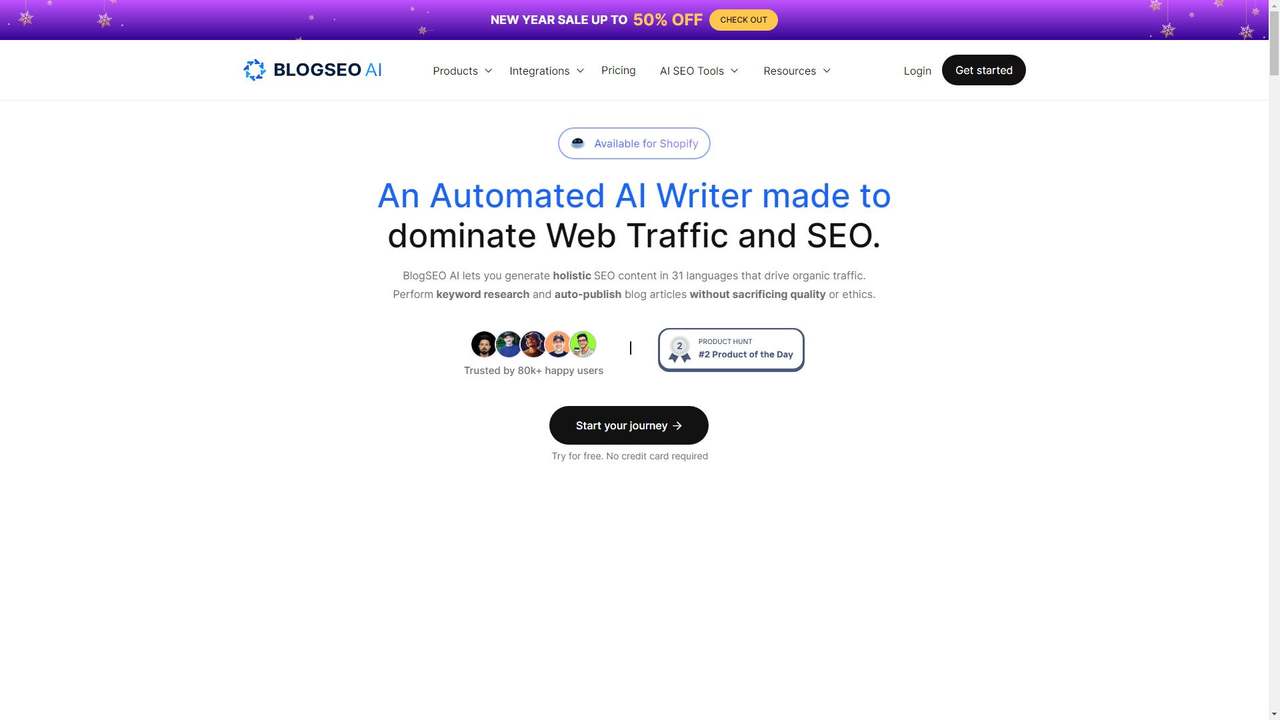 BlogSEO AI 截图