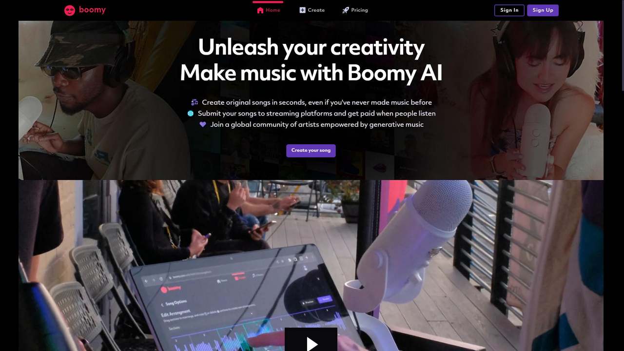 Boomy 截图