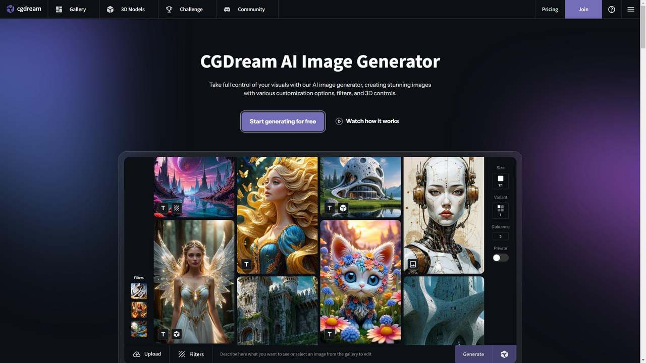 CGDream AI 截图