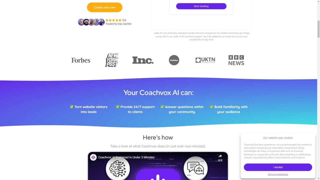 Coachvox AI 截图