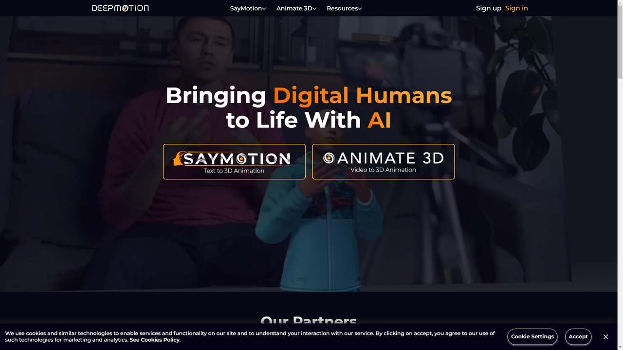 DeepMotion 截图