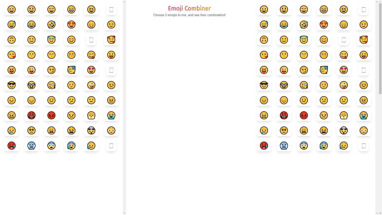 Emoji Combiner 截图