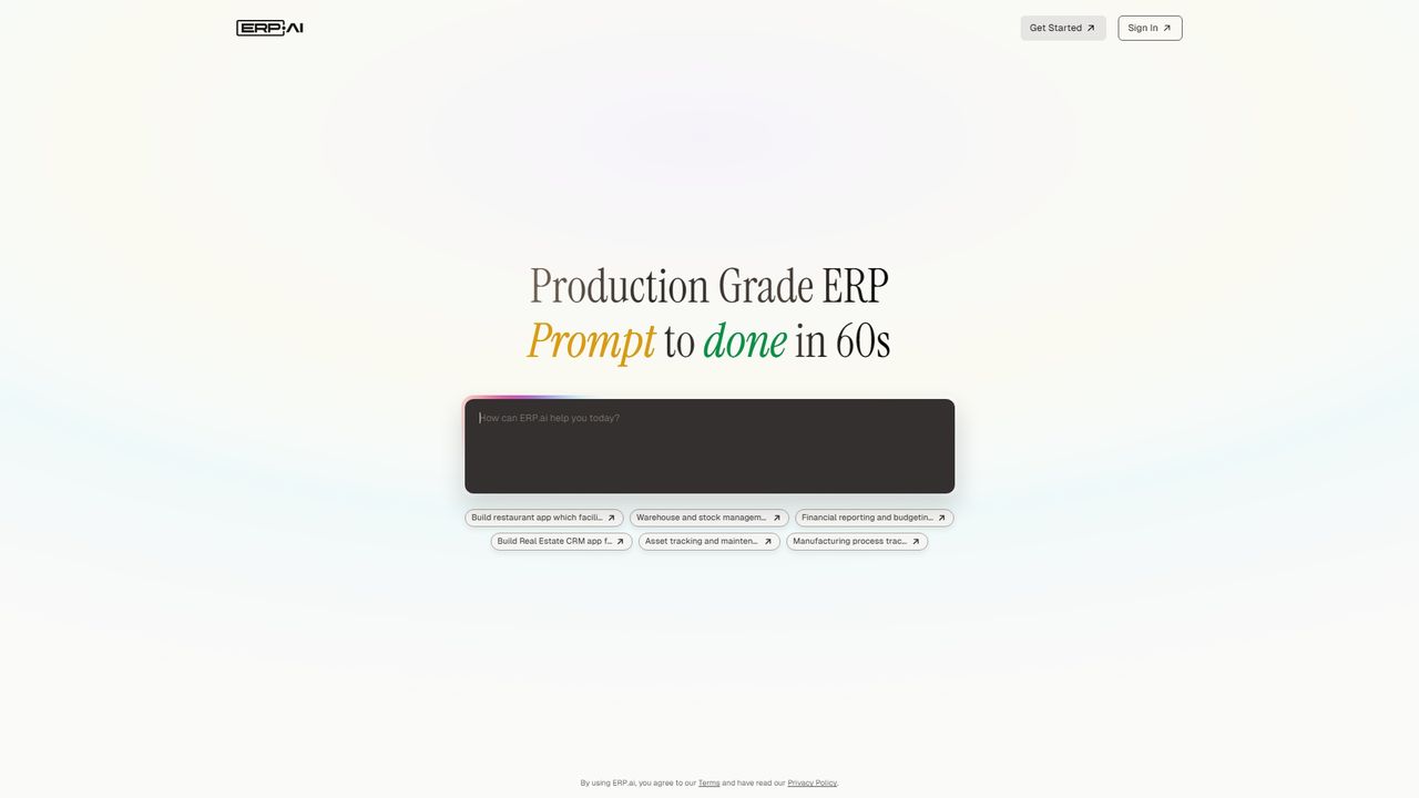 ERP·AI 截图