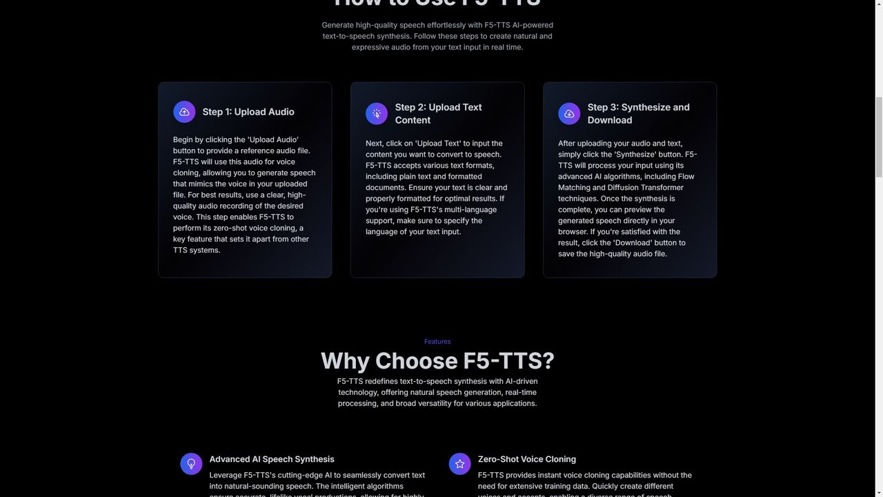 F5-TTS 截图