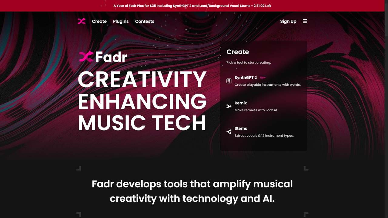 Fadr 截图