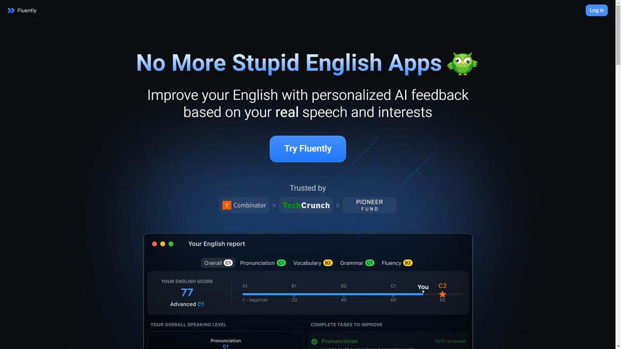 Fluently 截图