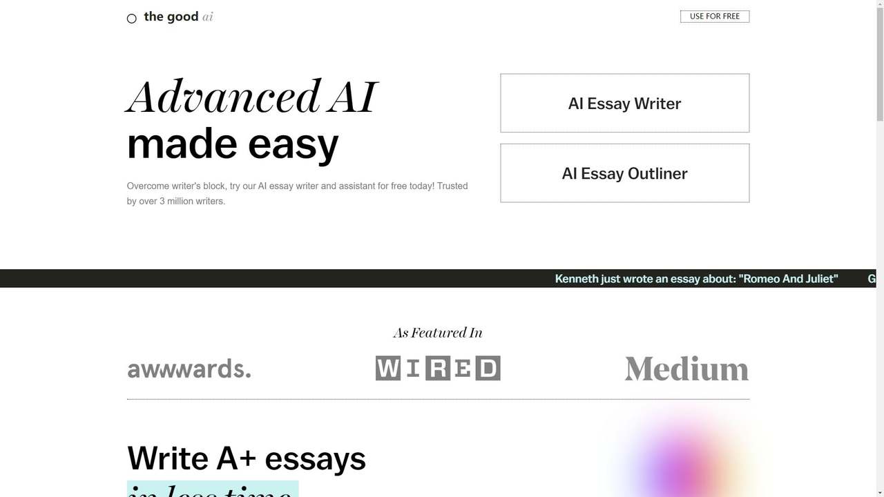 The Good AI 截图