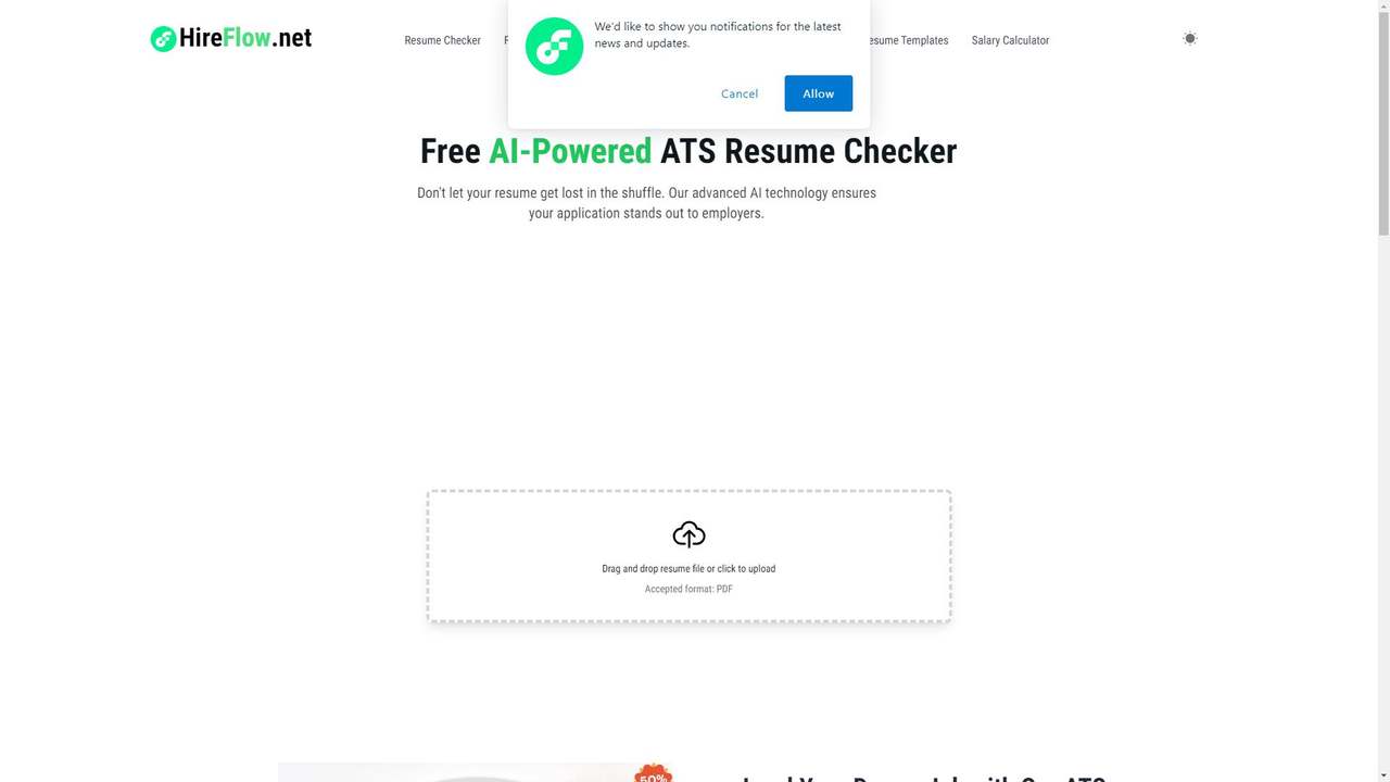 HireFlow.net 截图