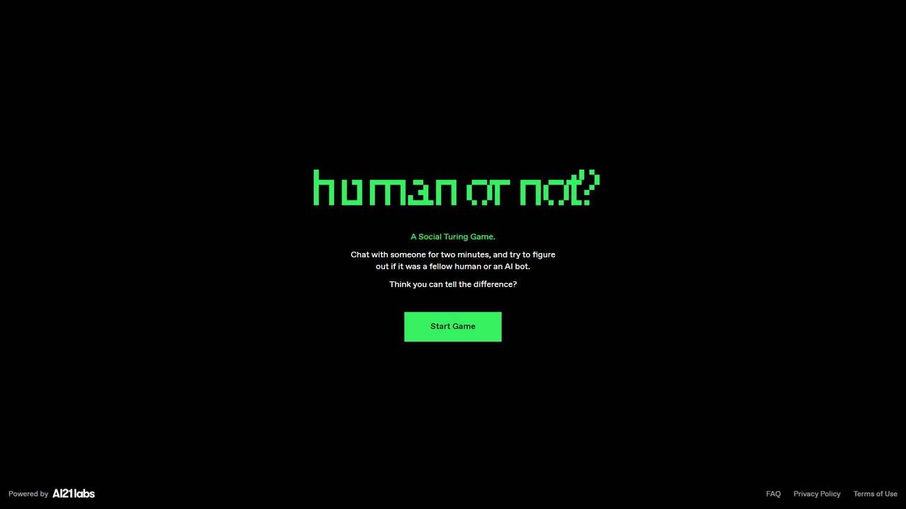 Human or Not 截图