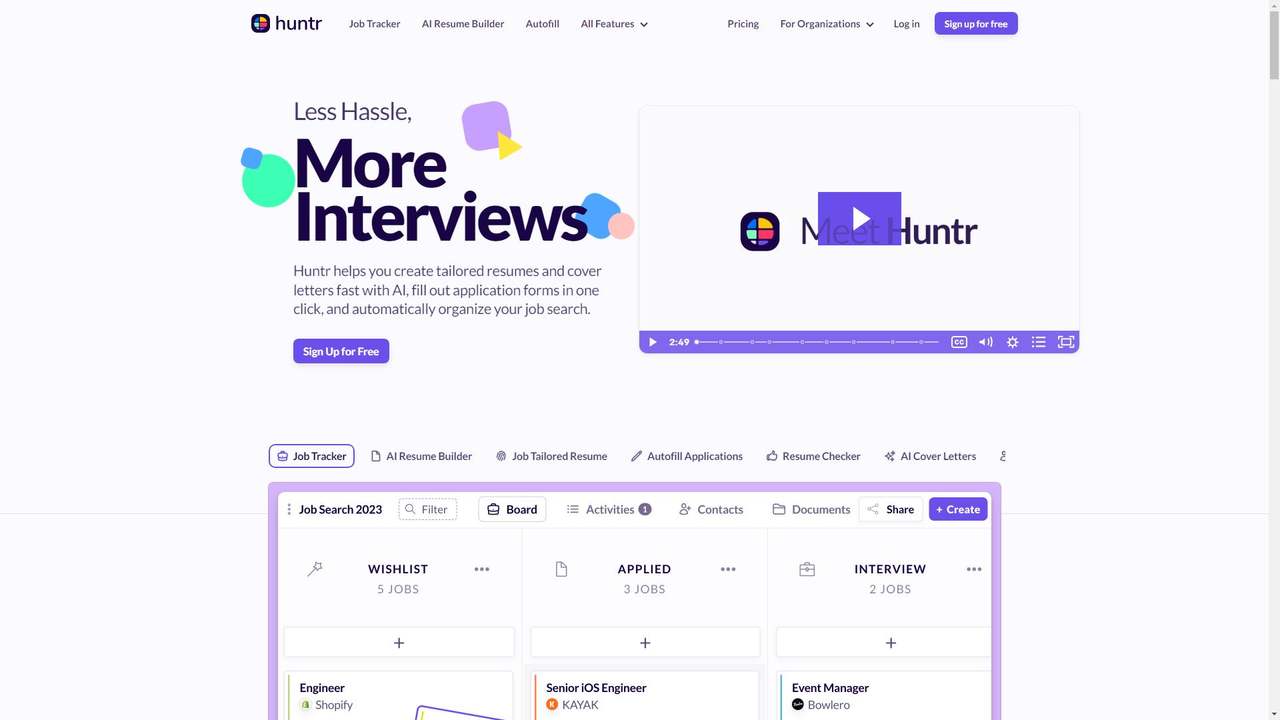 Huntr 截图