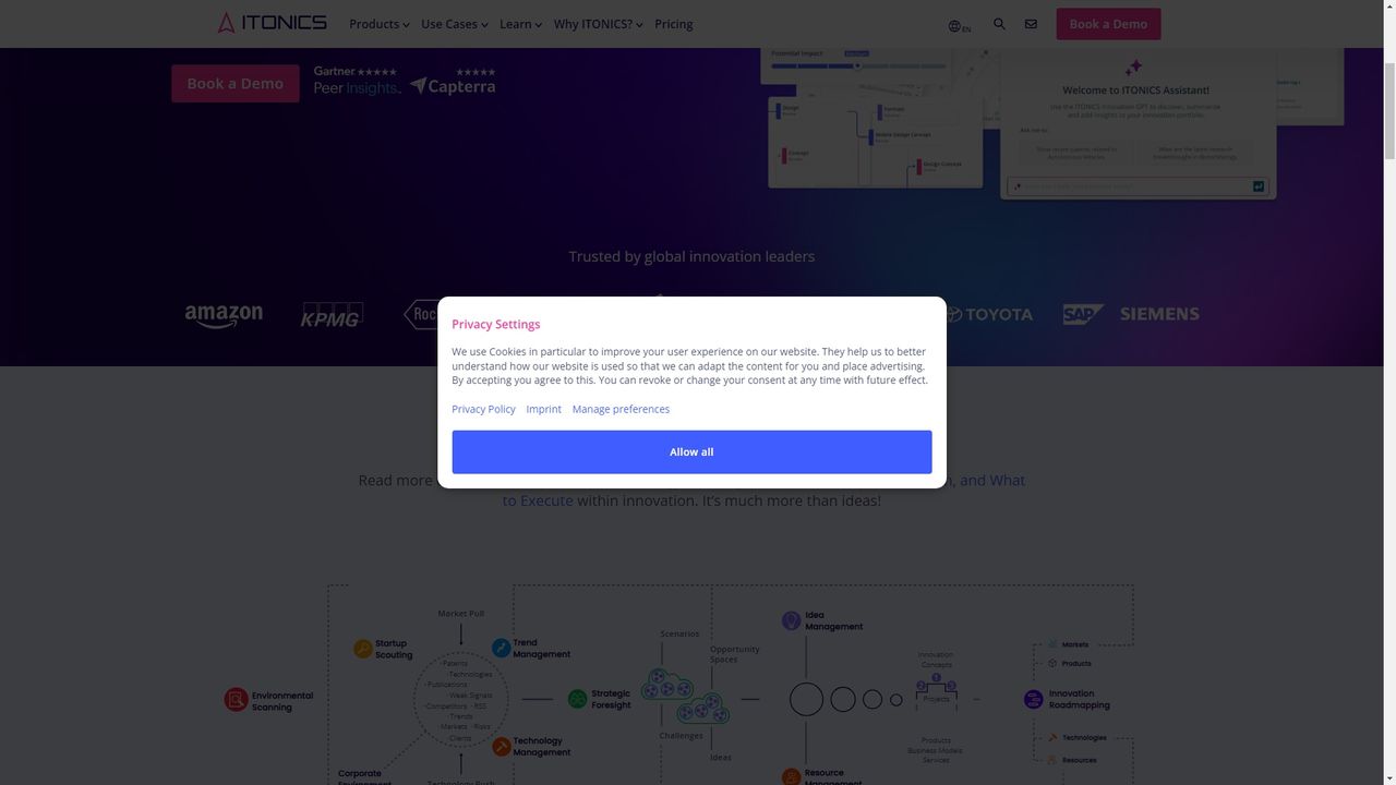 ITONICS Innovation 截图