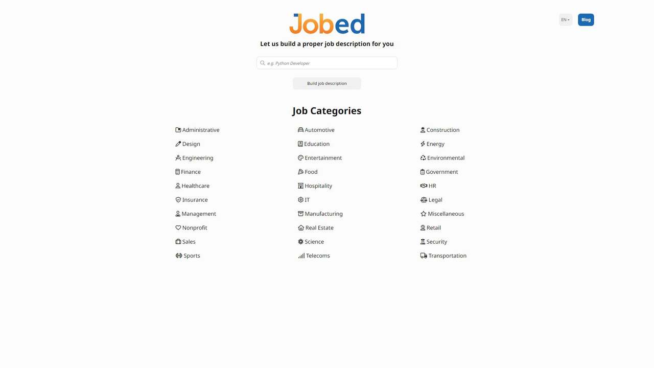 Jobed.ai 截图