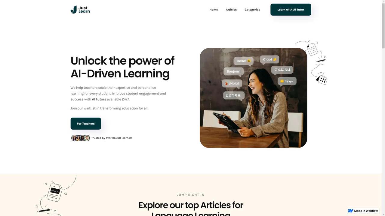 Just Learn 截图