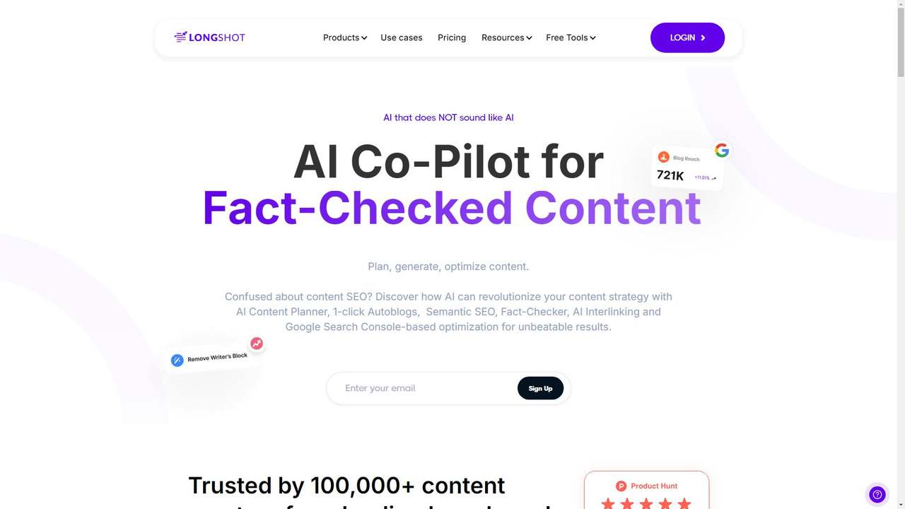 LongShot AI 截图