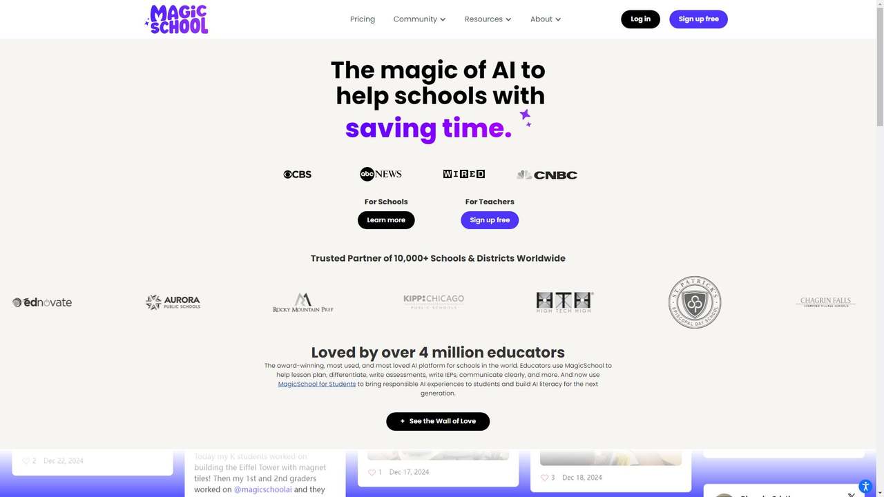 MagicSchool 截图