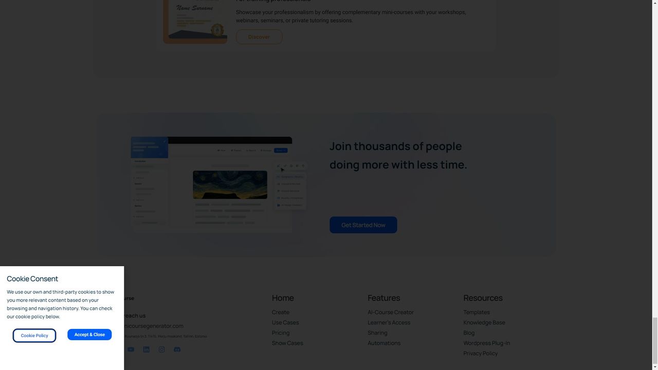 Mini Course Generator 截图