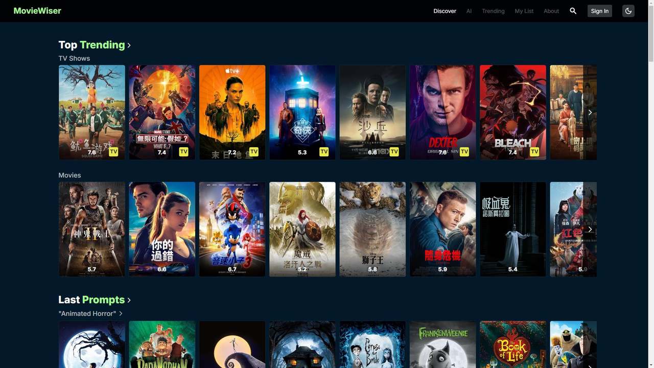 MovieWiser 截图