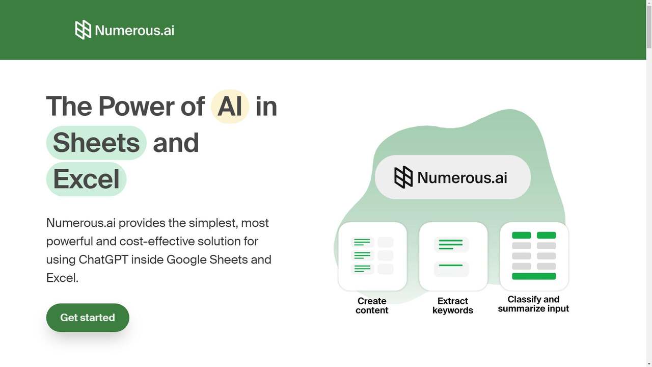 Numerous.ai 截图