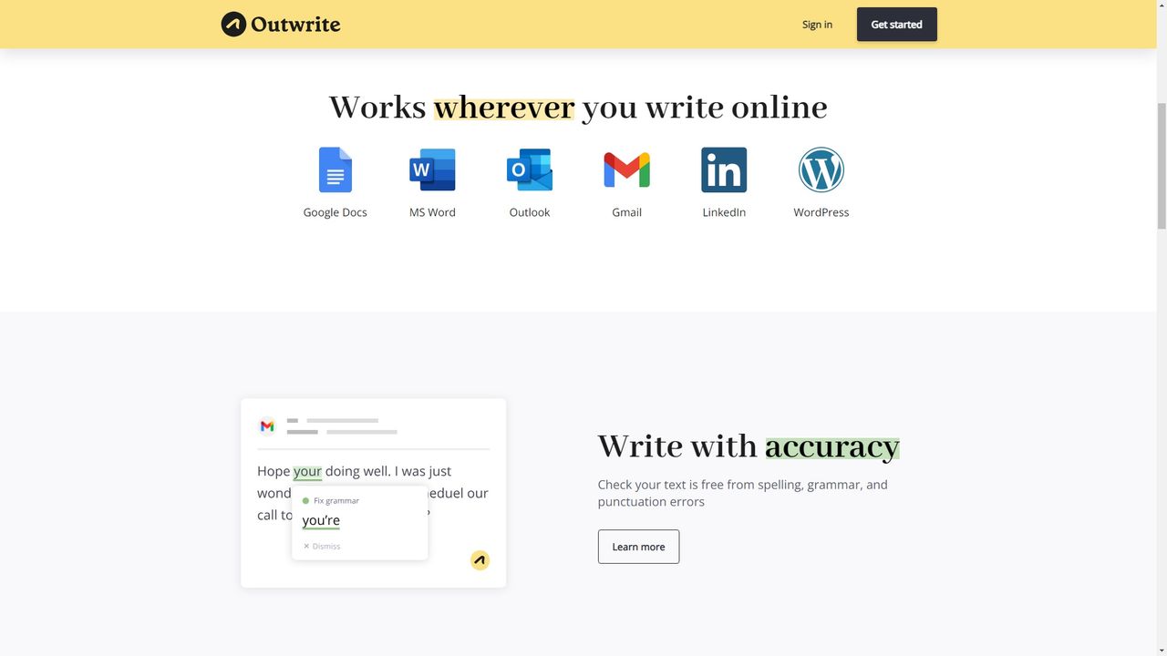 Outwrite 截图