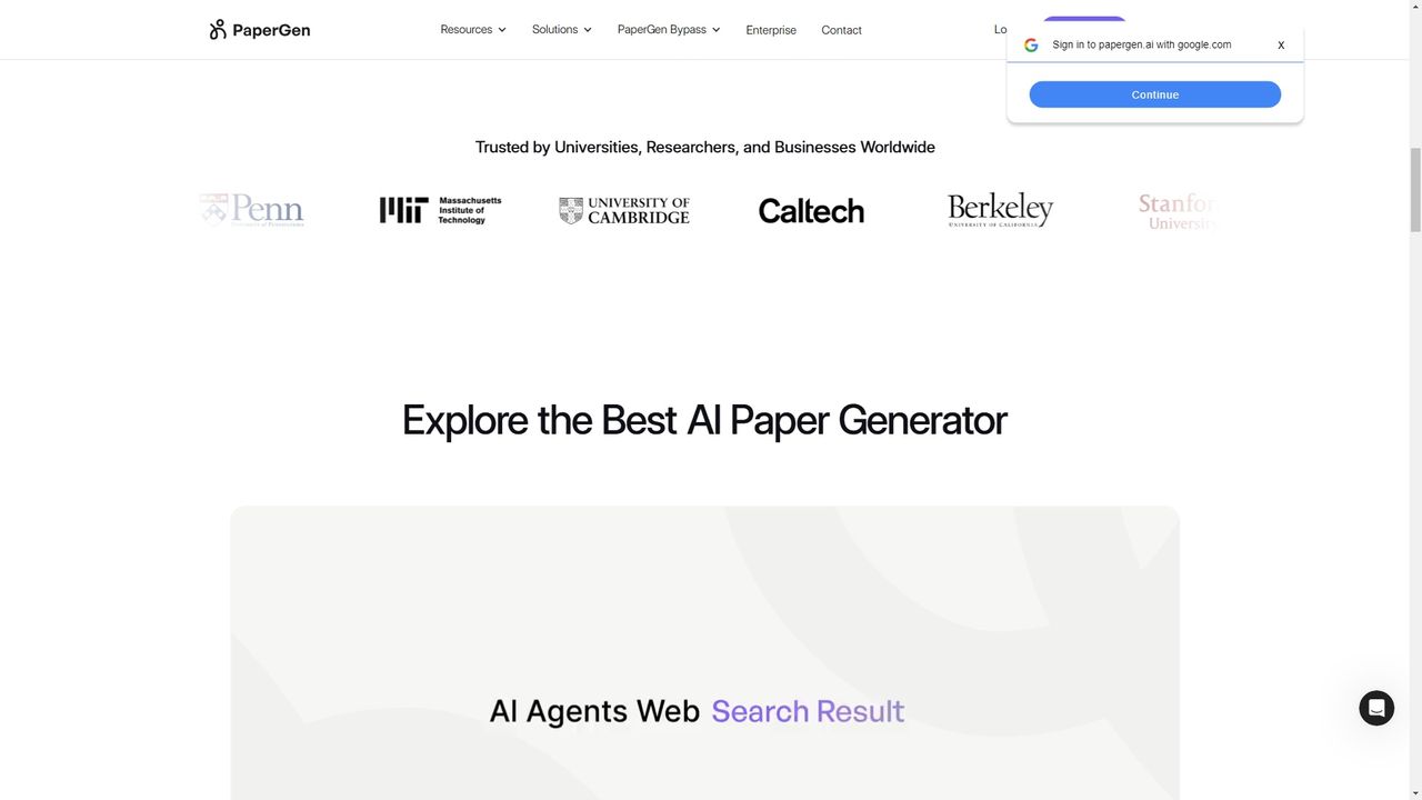 PaperGen 截图