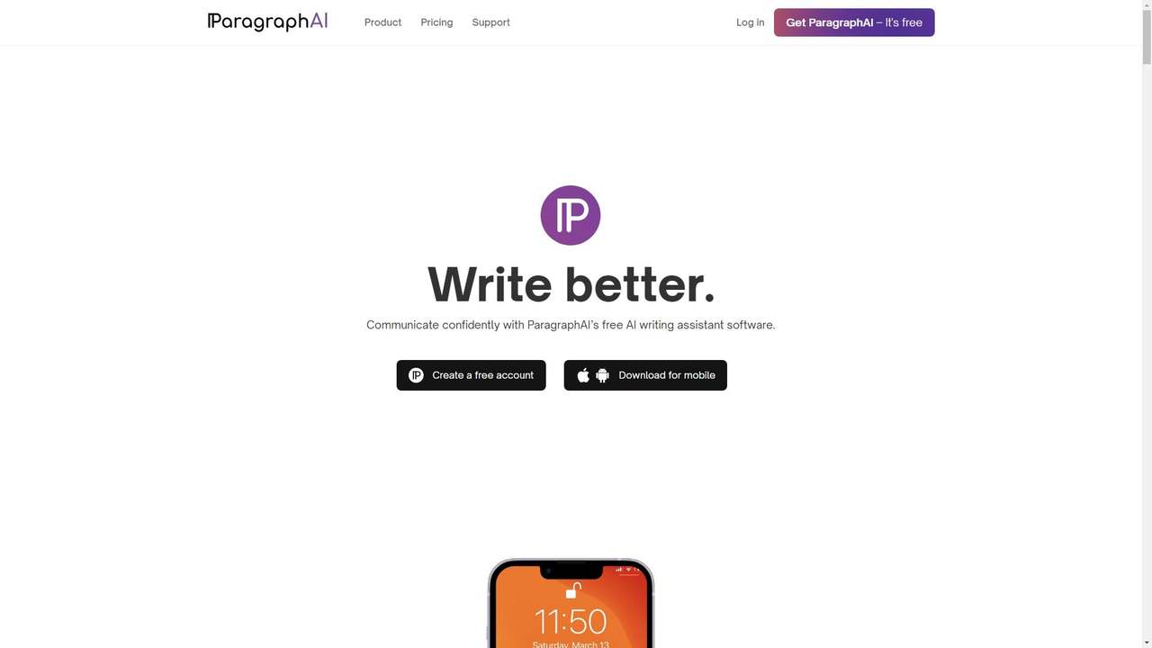 ParagraphAI 截图