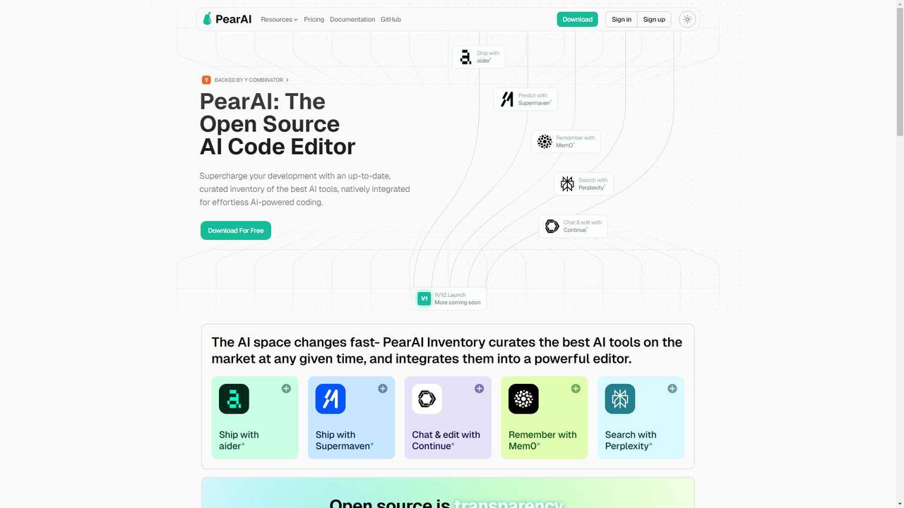 PearAI 截图