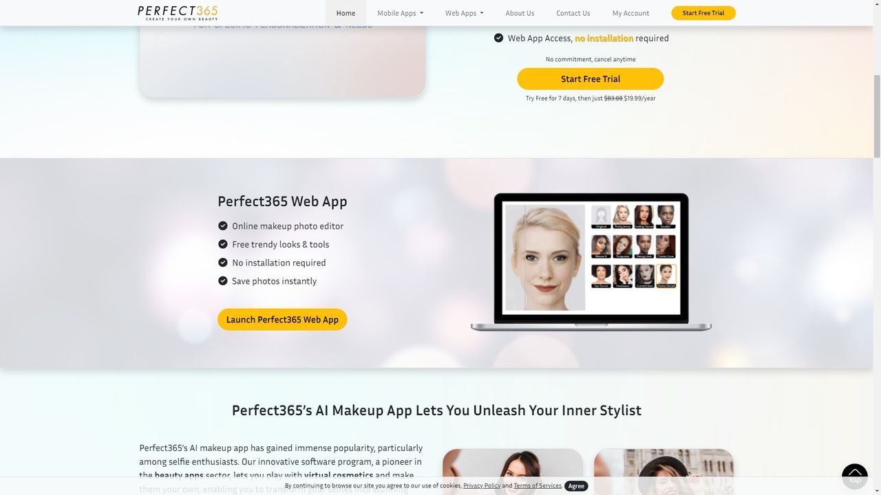 Perfect365 截图
