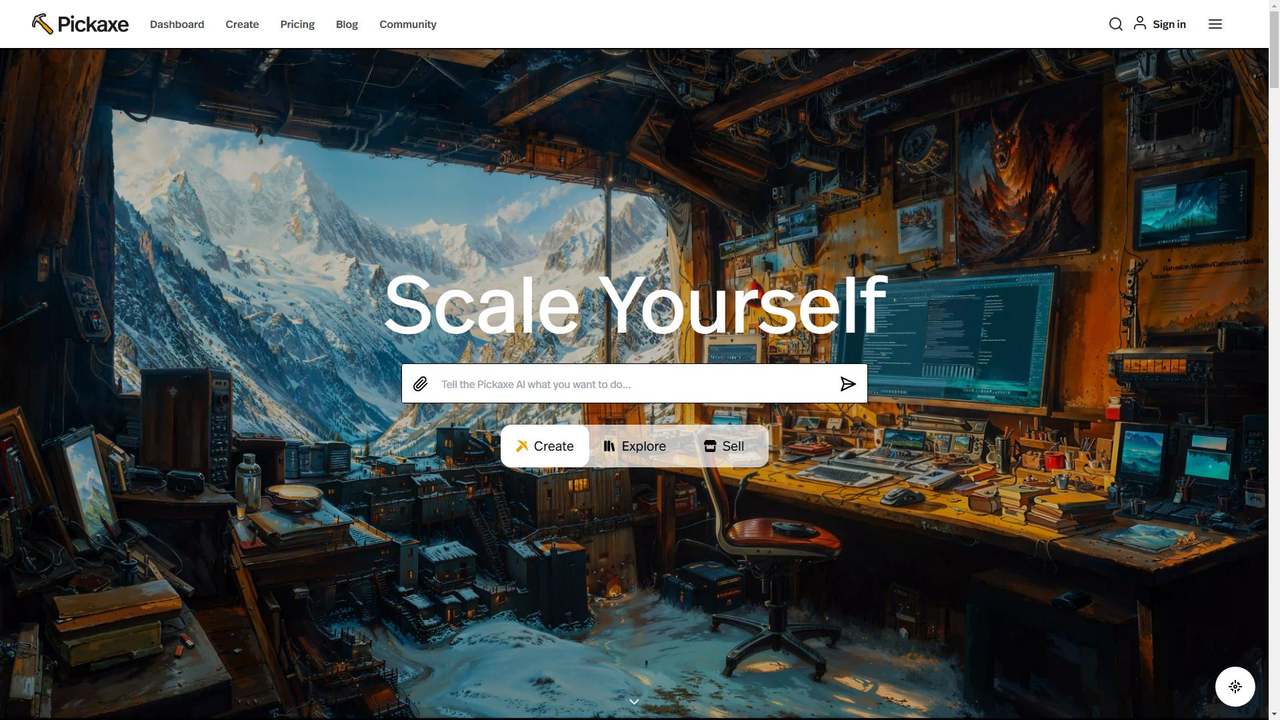 Pickaxe 截图
