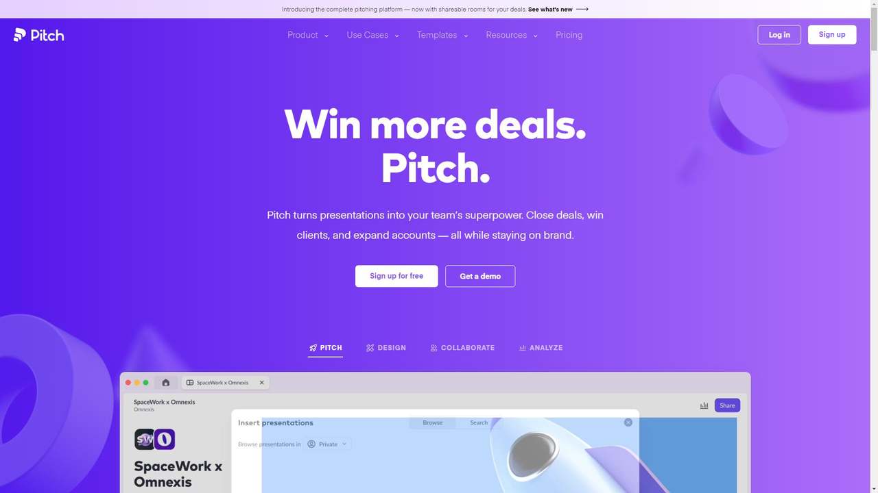 Pitch 截图
