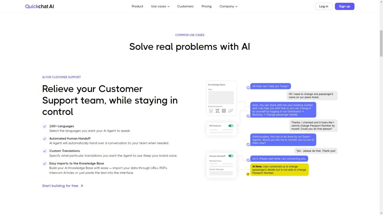 Quickchat.ai 截图