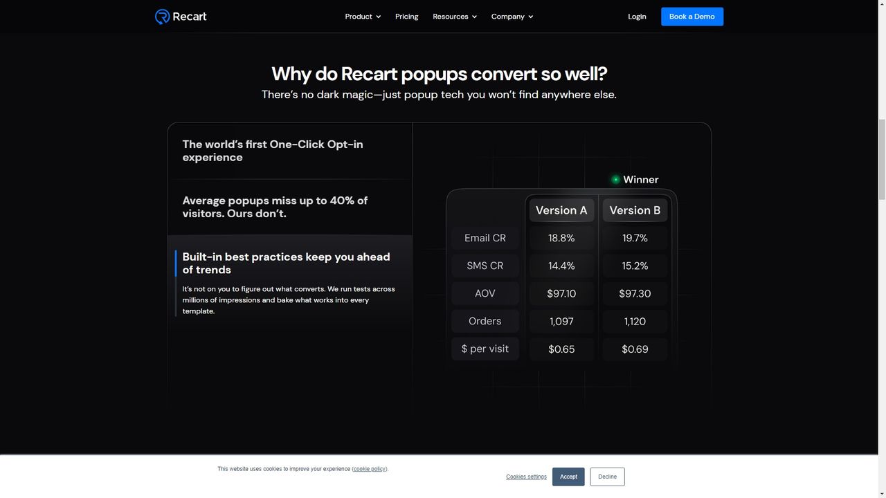 Recart 截图