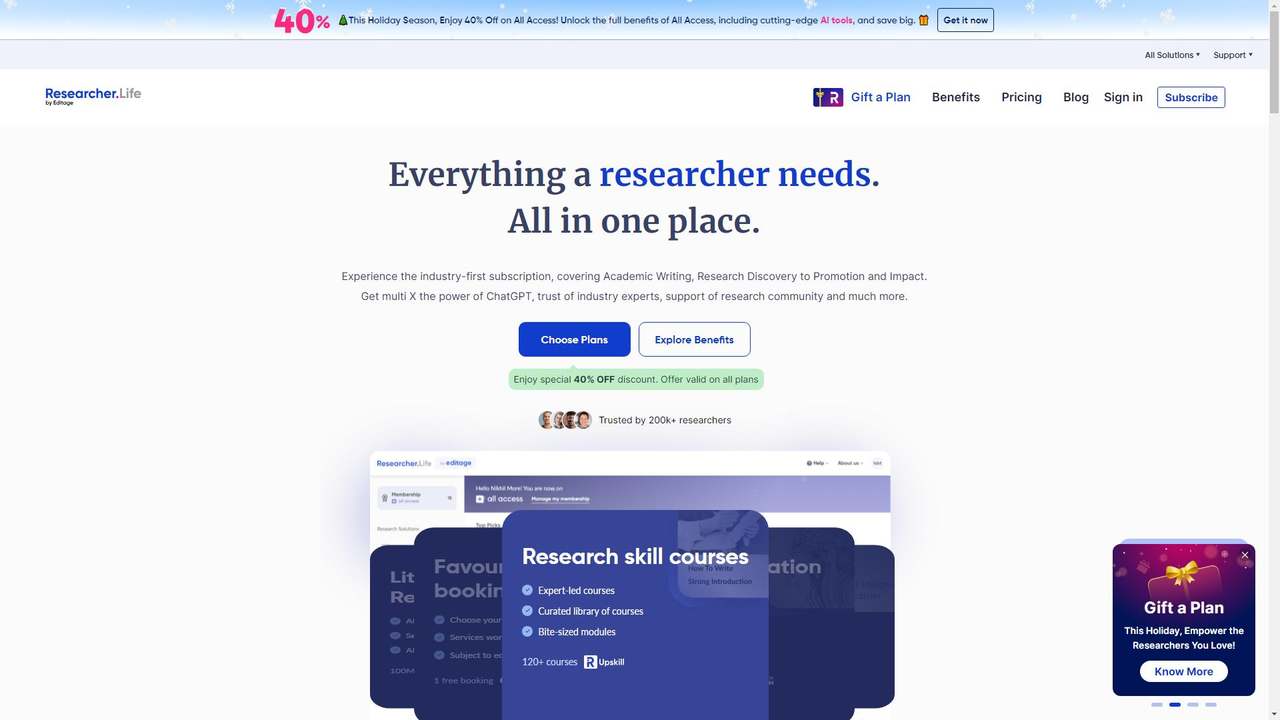 Researcher.Life 截图
