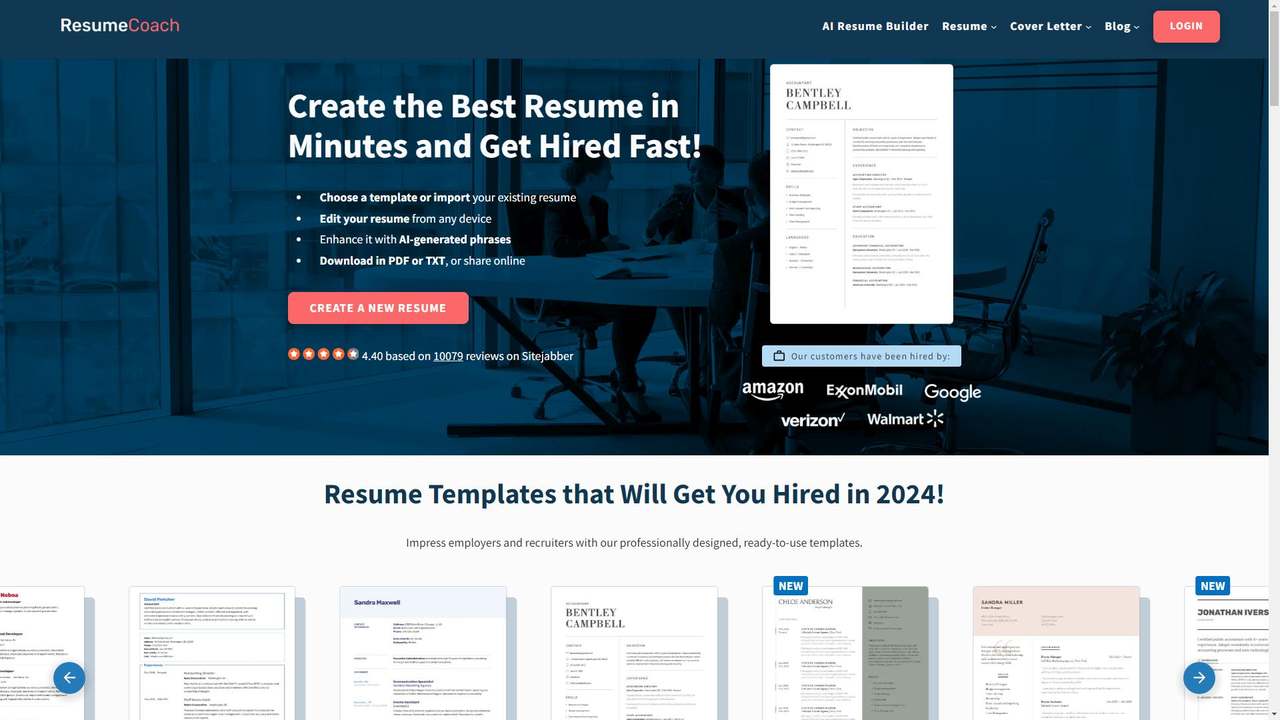ResumeCoach 截图