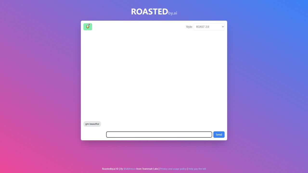 ROASTEDby.ai 截图