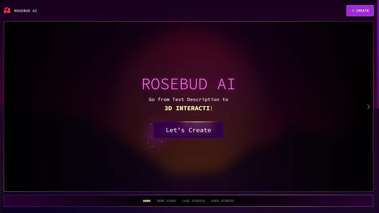 Rosebud AI 截图