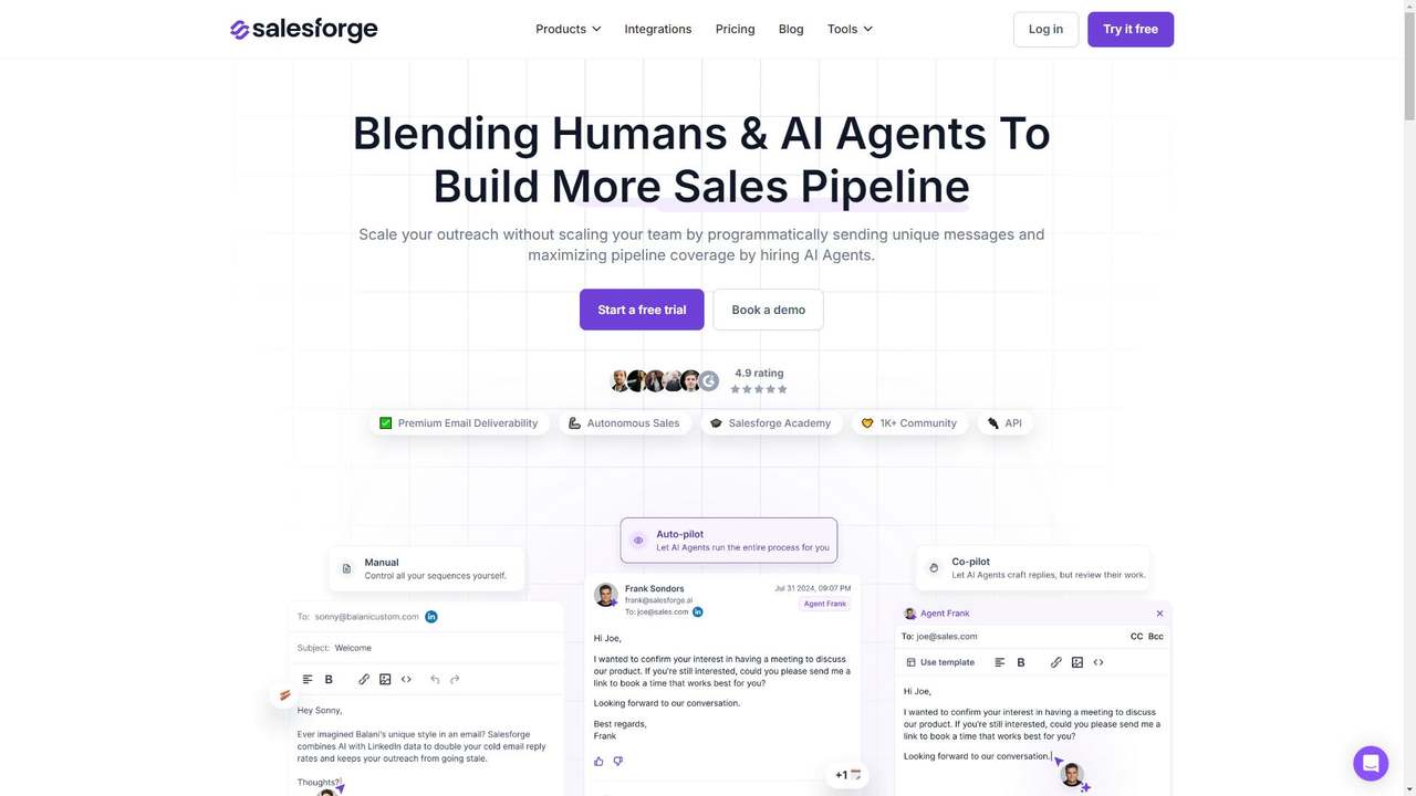 Salesforge 截图