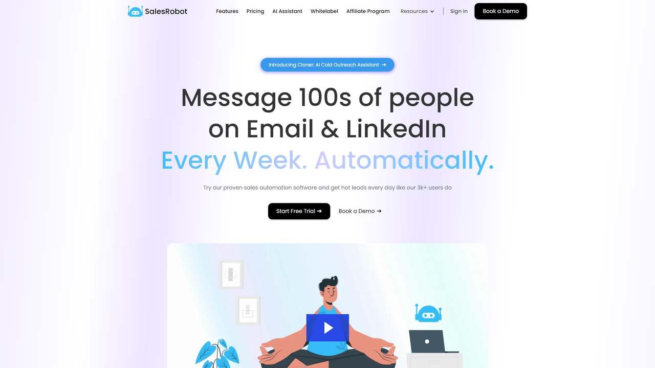 SalesRobot 截图