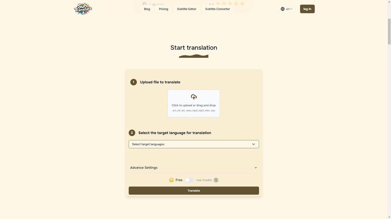 SubtranslateAI 截图