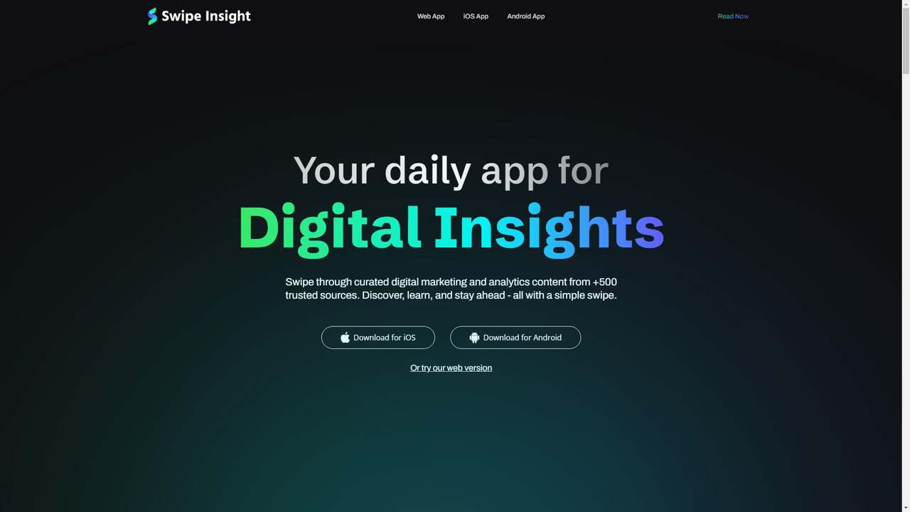 Swipe Insight 截图