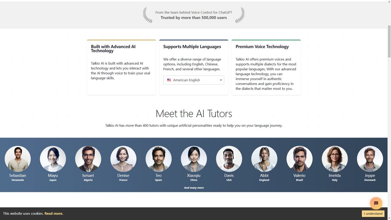 Talkio AI 截图